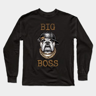 Big Boss Bulldog Long Sleeve T-Shirt